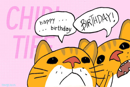 Happy Birthday Tiff 2025 by SpringChikn