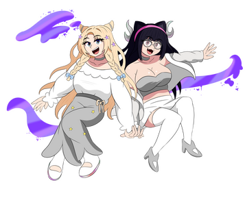 splatoon grandfest beth and tiff by SnoopLoop