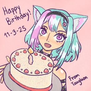 Happy Birthday Tiff 2025 by Taugluon